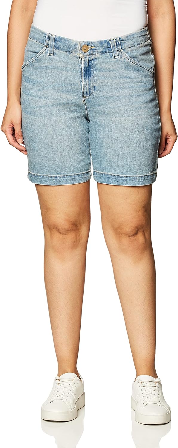 Iconische 7" Chino Walkshort voor Stijlbewuste Dames