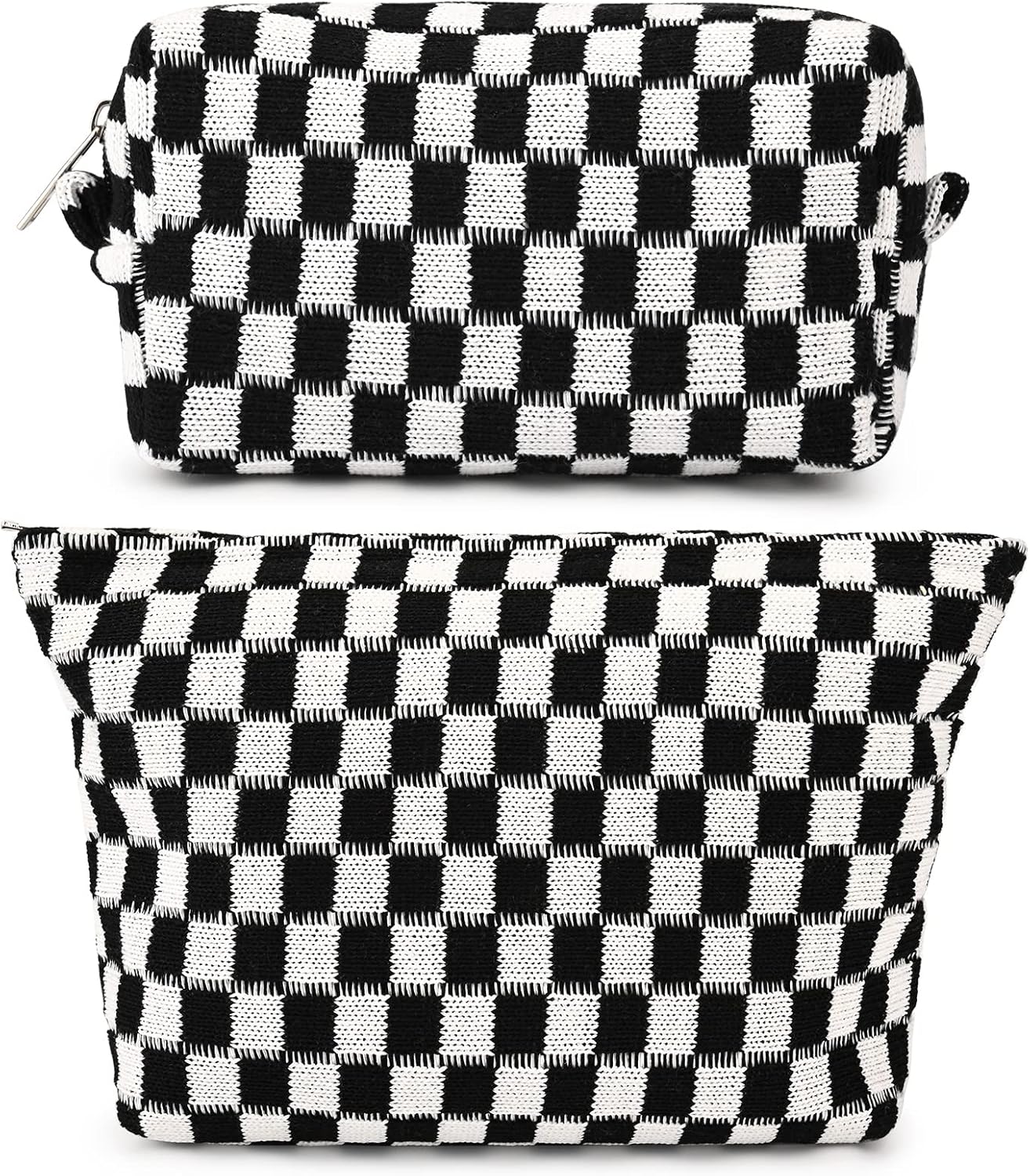 Make-up Tas Set Geruit Reisformaat
