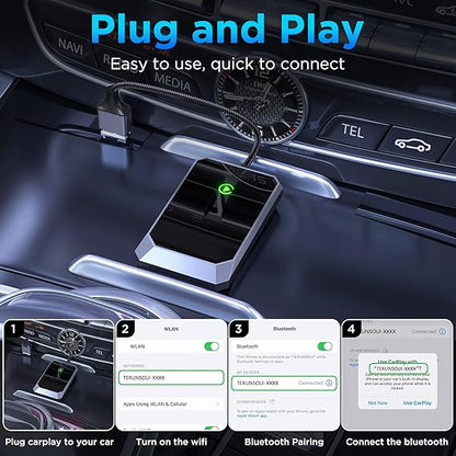 CarPlay Adapter Draadloos voor Auto