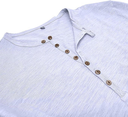 Losvallend Heren T-Shirt van Katoen – Comfortabel & Ademend