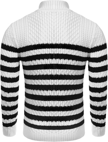 Heren Coltrui Gebreid Casual Kwaliteit