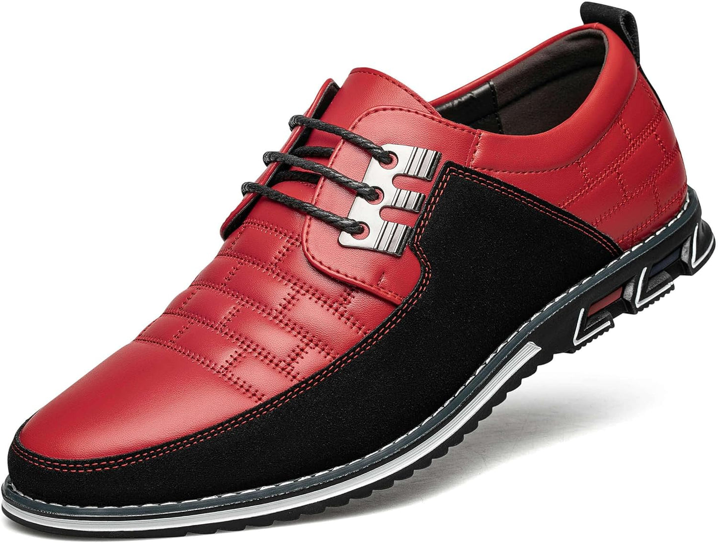 Leren Herenschoenen Stijlvol zwart Comfortabel