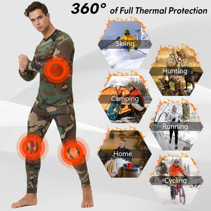 Thermisch Ondergoed Set Heren Warmte Isolatie