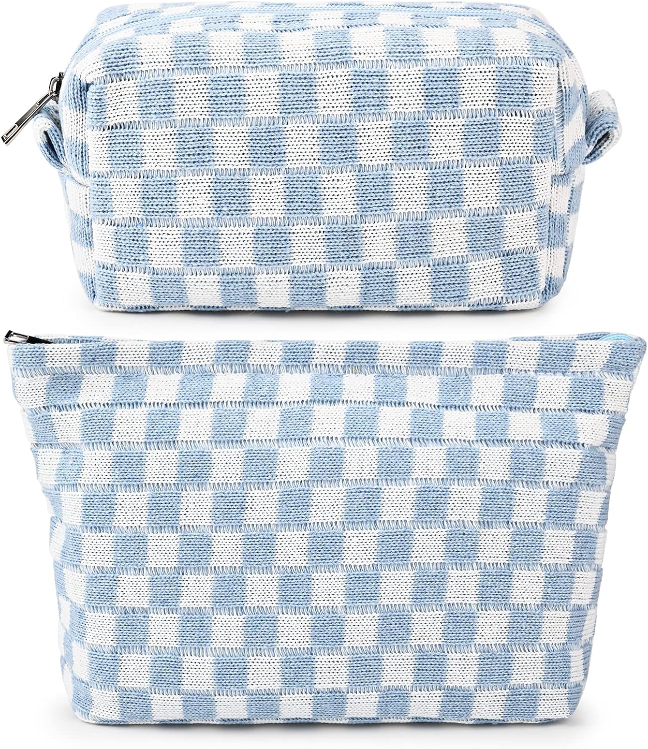 Make-up Tas Set Geruit Reisformaat