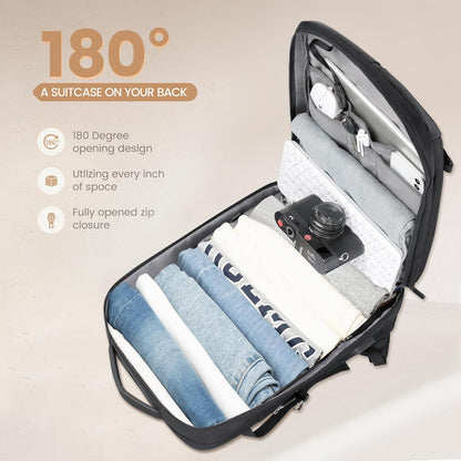 Waterdichte Reisrugzak 40L met USB-poort en Laptopvak