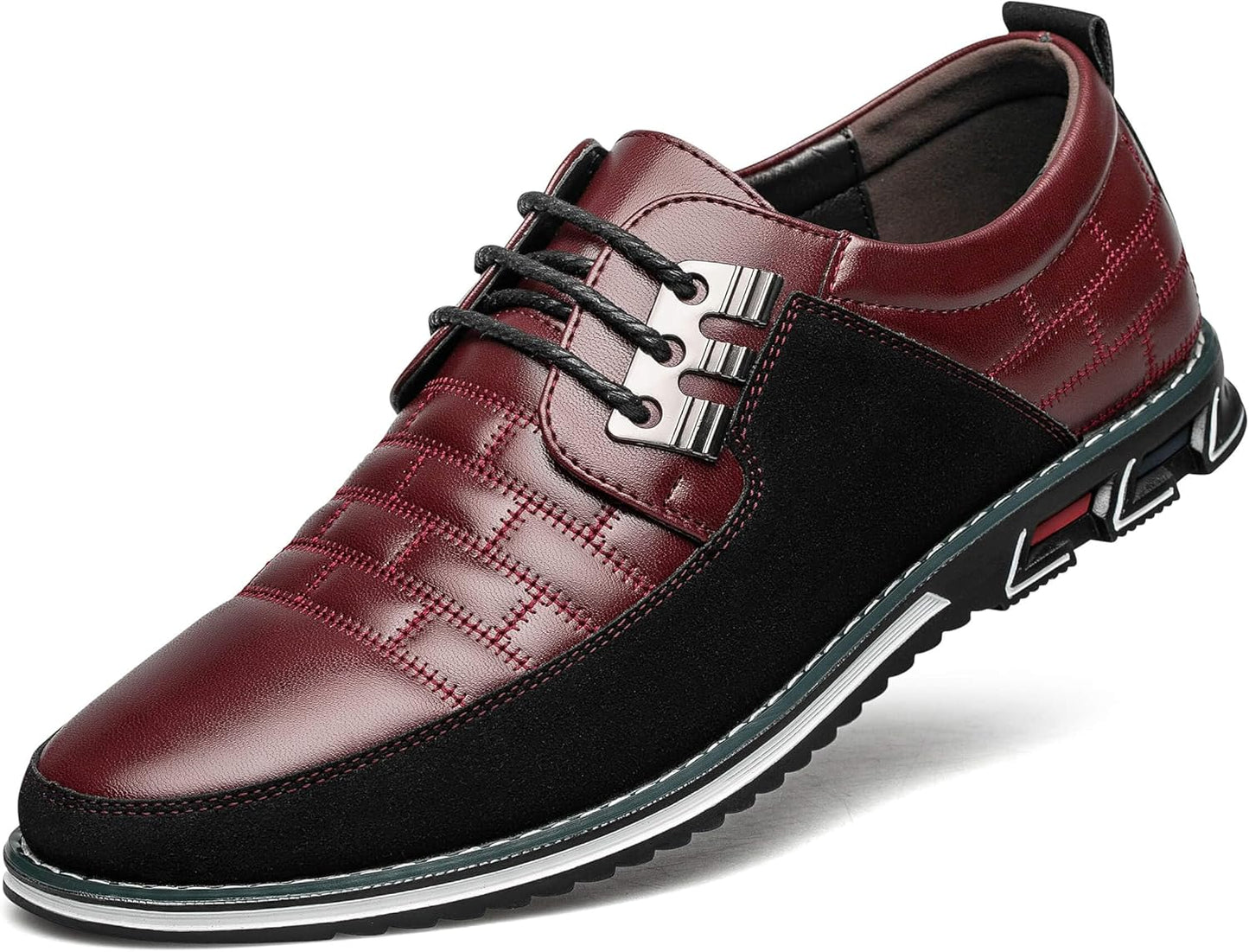 Leren Herenschoenen Stijlvol zwart Comfortabel