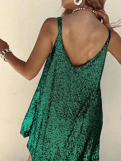Amelia | Mini abito con paillettes scintillanti