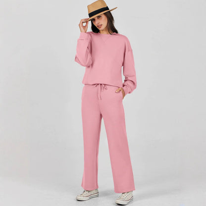 Dames Sweater Set Lange Mouwen Comfortabel Tweedelig