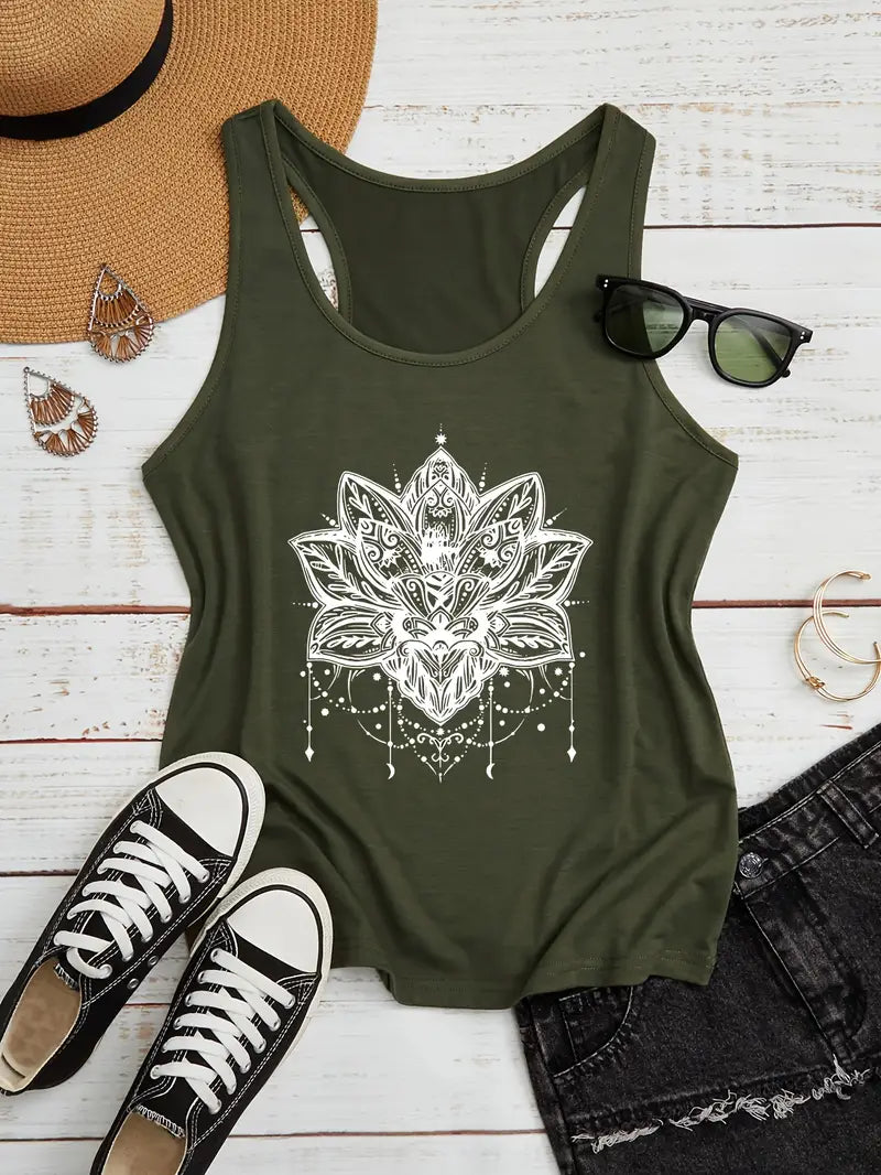 Dames Tanktop Rose Kleur Zomerjurk