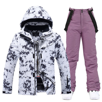 Dames Ski Overall Set Waterdicht Warm Trendy