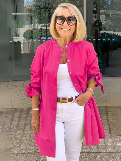 Lange Blousejurk Ademend en Licht Modaal