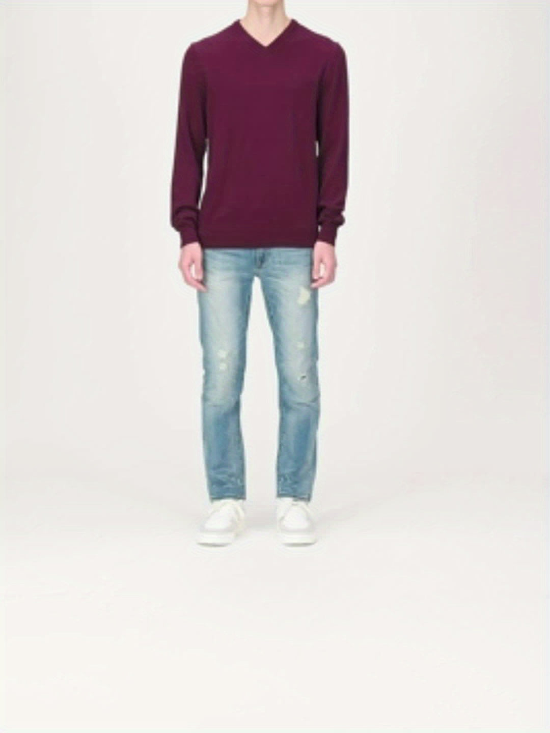 Gebreide Trui Ronde Hals Trendy Dameskleding