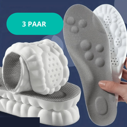 Inlegzolen Orthopedisch 4D Steunzolen FlexiFit