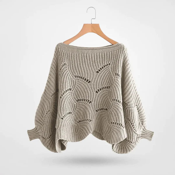 Gebreide Batwing Trui Zacht en Warm voor Vrouw