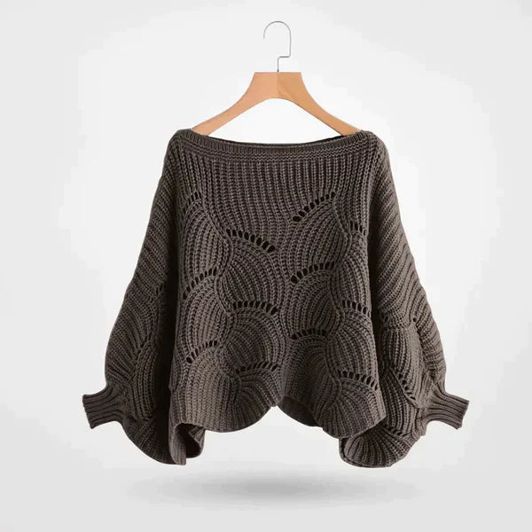 Gebreide Batwing Trui Zacht en Warm voor Vrouw