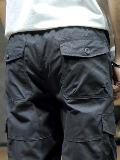 Heren Cargo Broek 3/4 Lengte Comfortabel