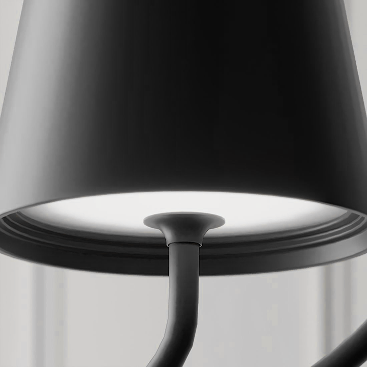 Draadloze LED Hanglamp Dimbaar Moderne Design