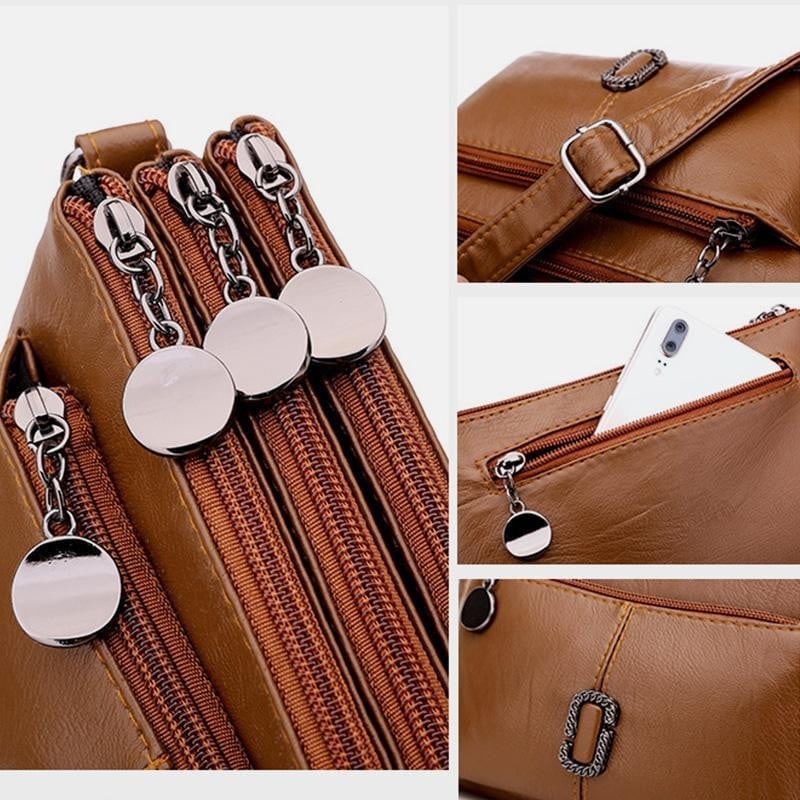 Kleine Crossbody Tas Sienna Leer Lederlook