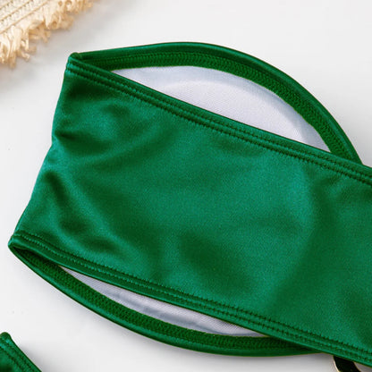 Strapless Bikini Trendy Zomer Badpak voor Vrouw