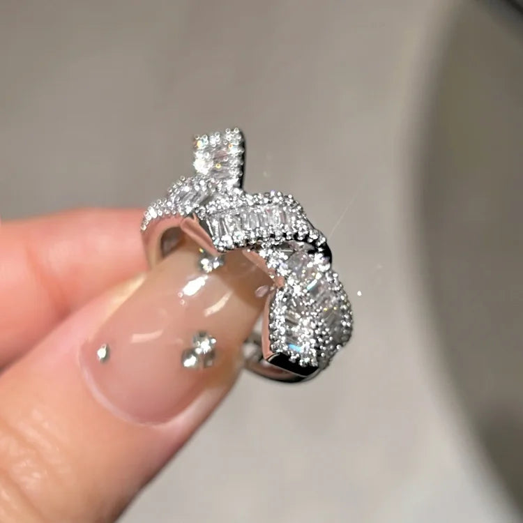 Diamanten Knoopring Verstelbaar Elegant Serena