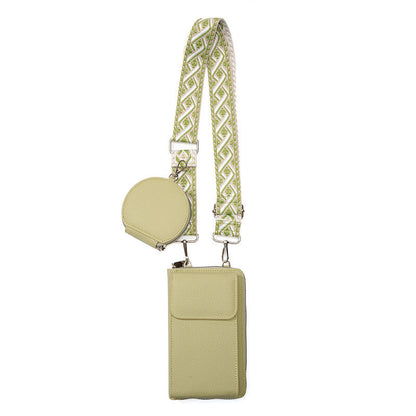 Dames Crossbody Tas met Telefoonvak Stijlvol Design