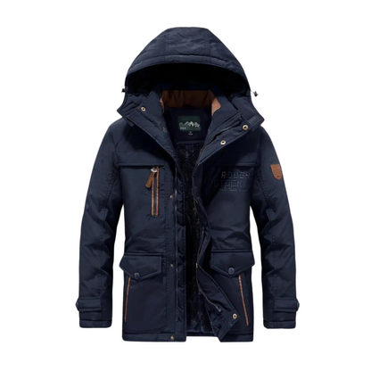 Waterdichte Heren Outdoorjas met Voering Warm en Winddicht