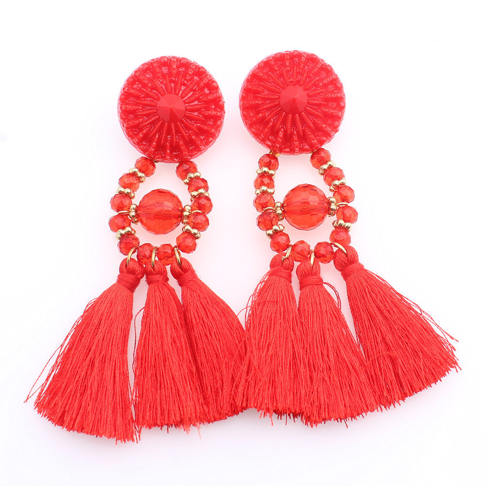 Dames Oorbellen met Kwastjes Trendy Statement Accessoires