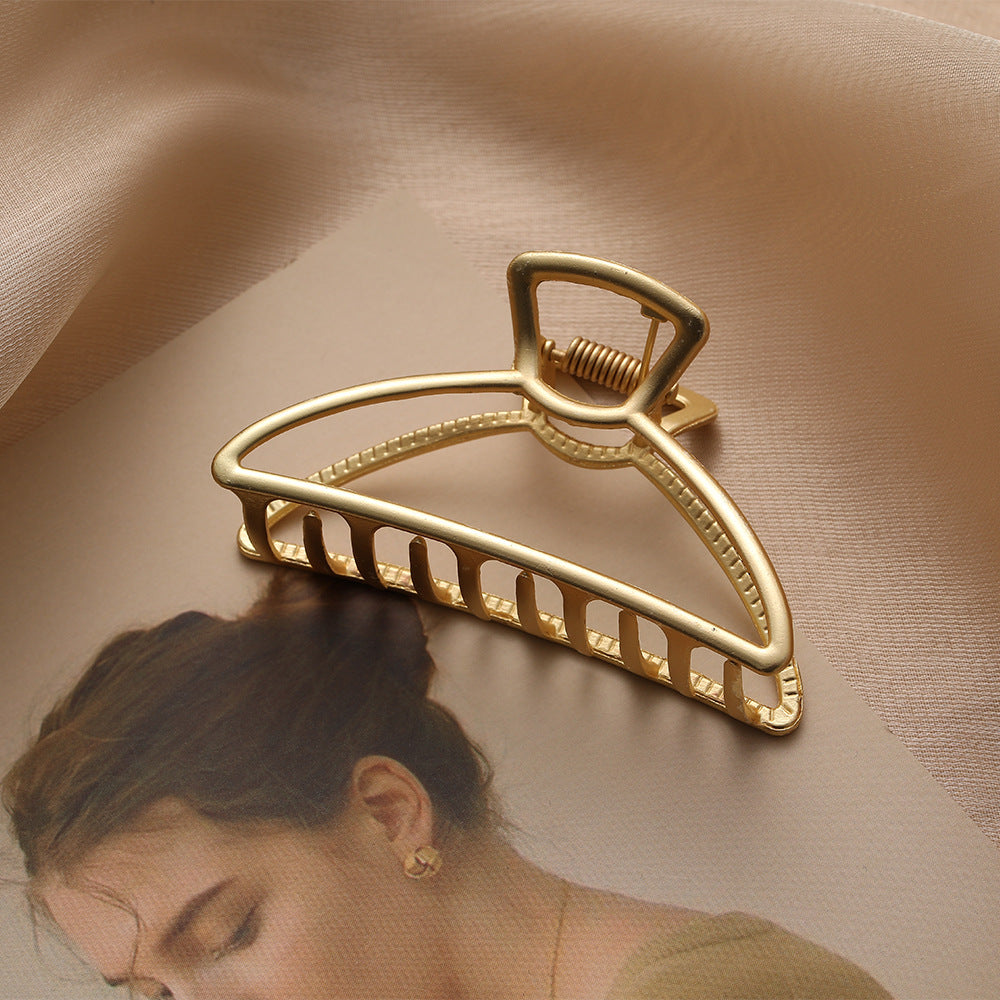 Dames Haarclip Goudkleurig Metaal Design Schakel