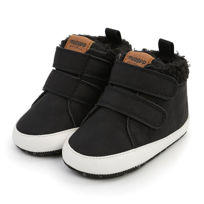 Warme Babyboots Noor met Klittenband voor Winter