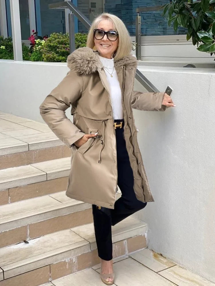 Oversized Winterjas Warm en Dik Isolatie