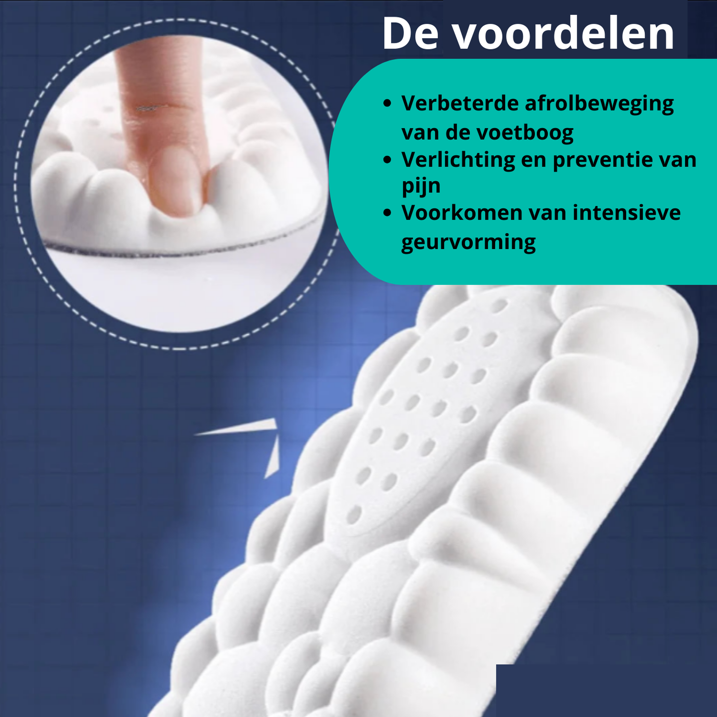Inlegzolen Orthopedisch 4D Steunzolen FlexiFit