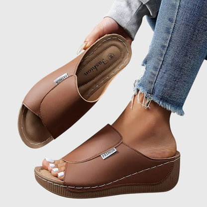 Dames Wedge Sandalen Comfortabele Pasvorm - Mode Vibes
