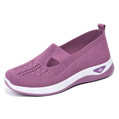 Dames Comfortabele Orthopedische Ballerina Sneakers voor Dagelijks Gebruik