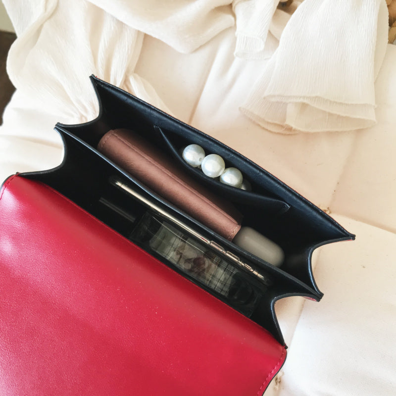 Dames Schoudertas Klein met Studs Trendy Design Leni