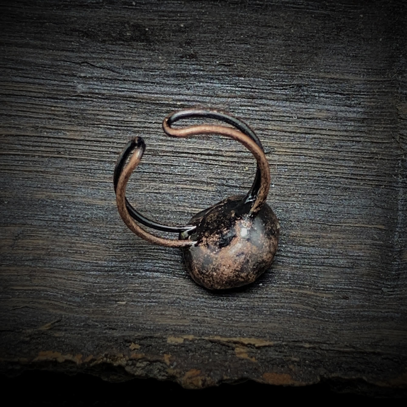 Natuurlijke Geboortesteen Ring Selina Zilver Kleur