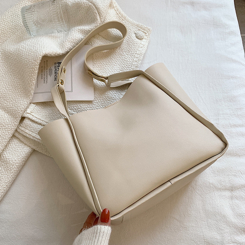 Leren Schoudertas Dames Groot Trendy Design
