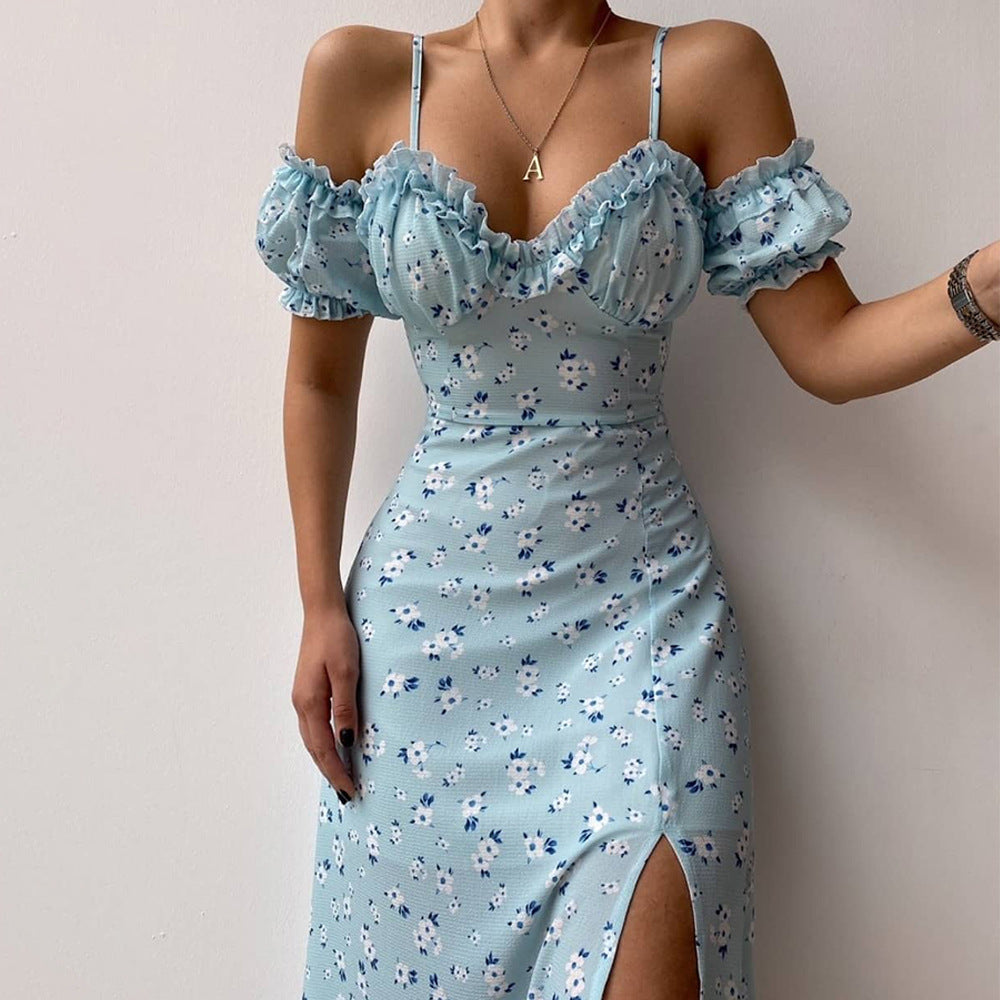 Cocktailjurk V-hals Korte Jurk Party Dress
