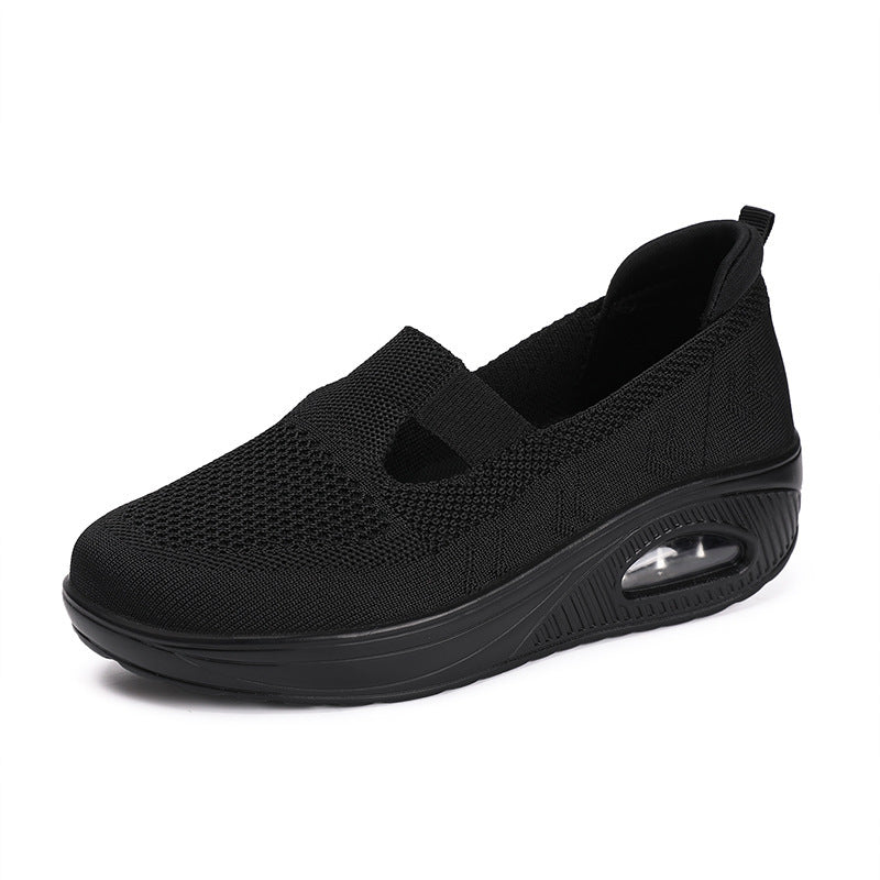 Dames Comfortabele Orthopedische Sneaker Wedge Ballerina