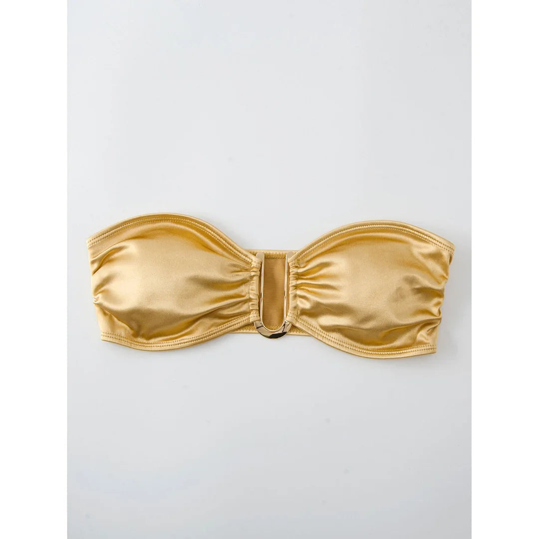 Strapless Bikini Trendy Zomer Badpak voor Vrouw