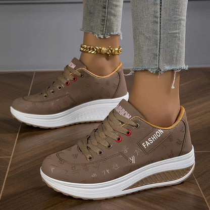 Dames Platformsneakers Comfortabele Pasvorm