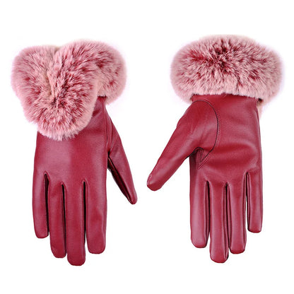 Leren Handschoenen PU Zacht en Warm