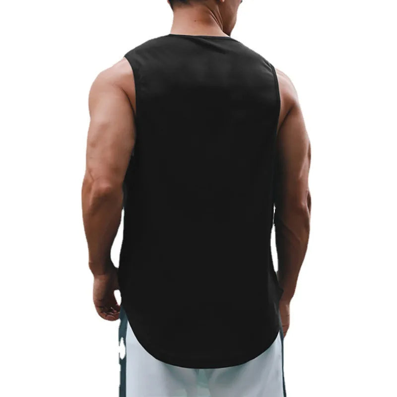 Fitness Tanktop Ademend Sneldrogend voor Mannen