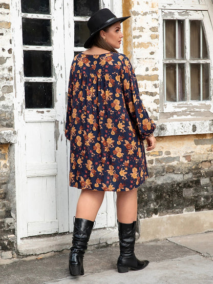 Plus-Size Zomerjurk voor Vrouw Casual en Comfortabel