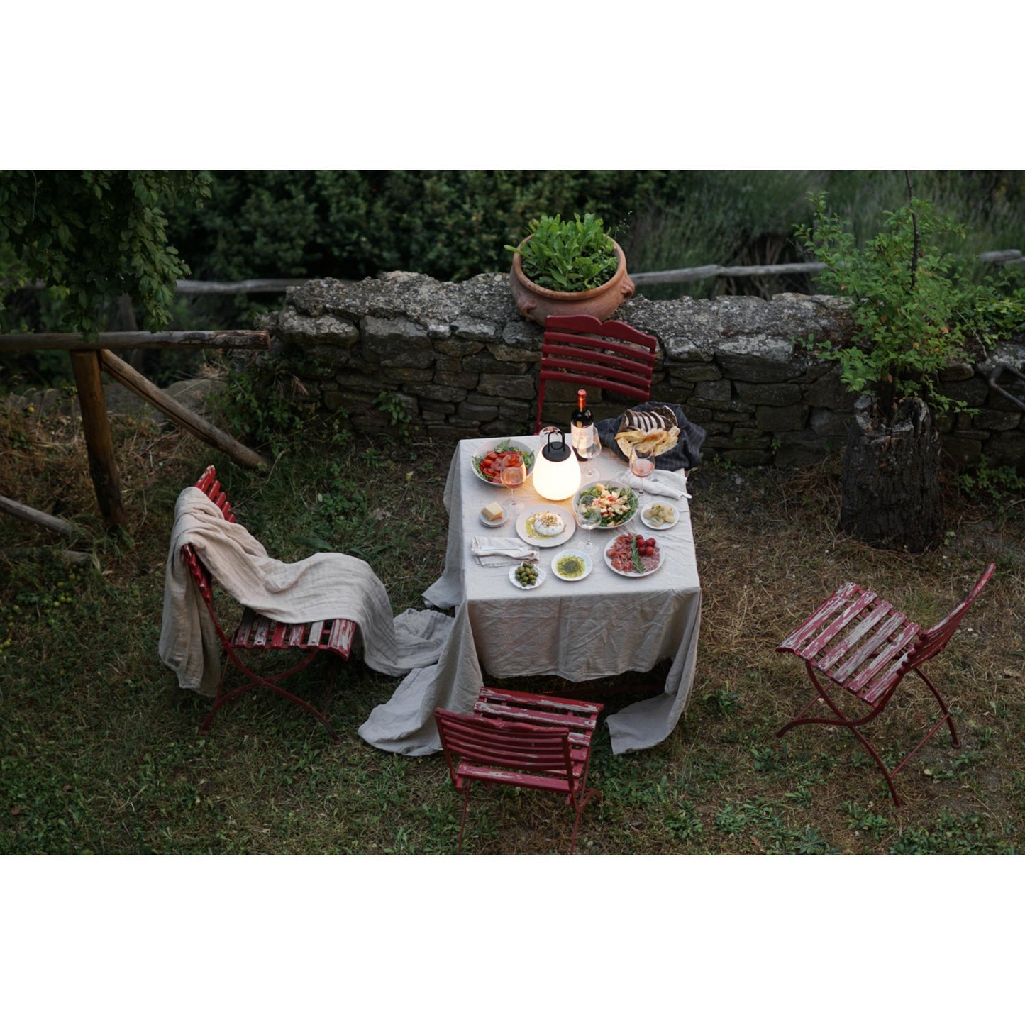 Tuinlantaarn LunaGlow LED Waterdicht