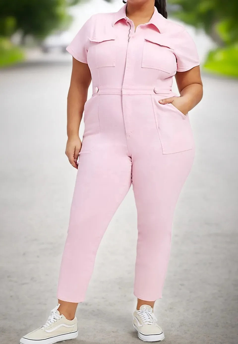 Plus Size Jumpsuit Stijlvol en Casual voor Dames