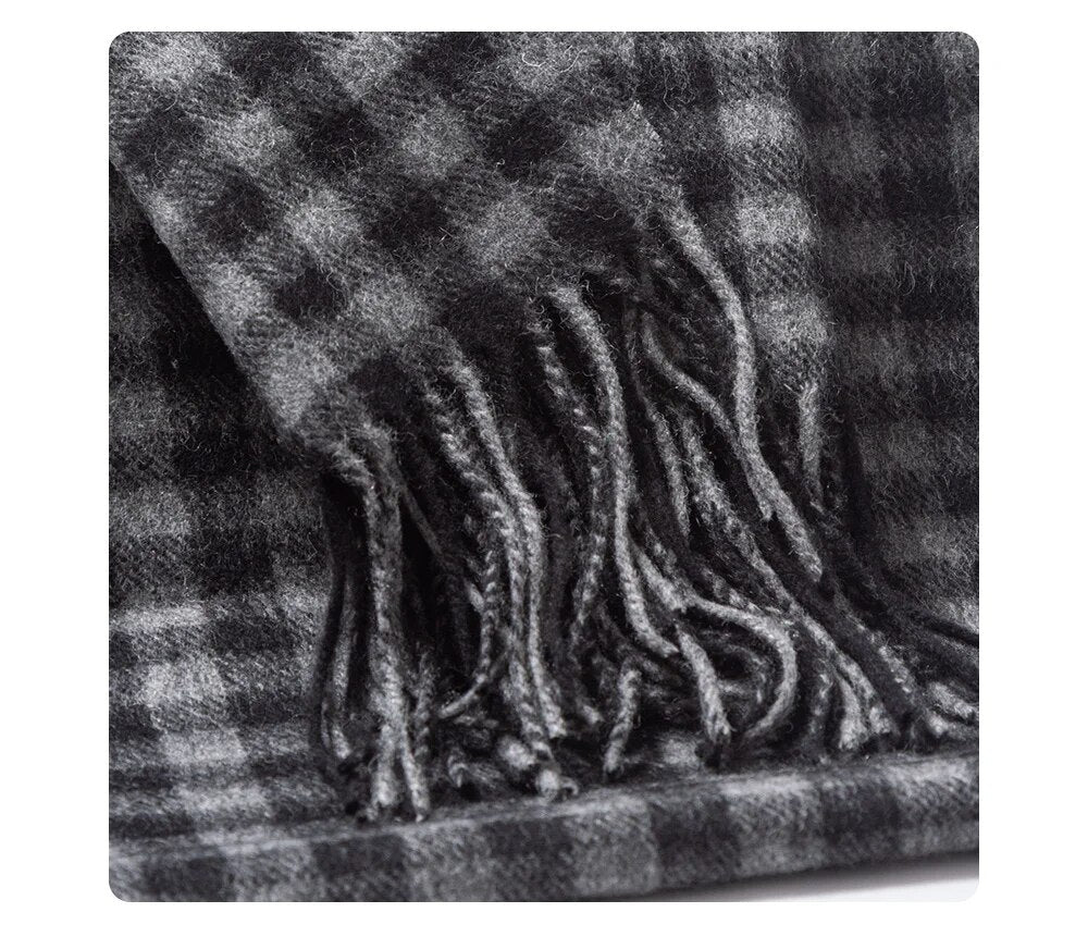 Wollen Sjaal Luxe Warme Winter Accessoire