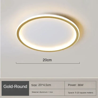 Ronde Plafondlamp Modern Scandinavisch Design AuroraSphere