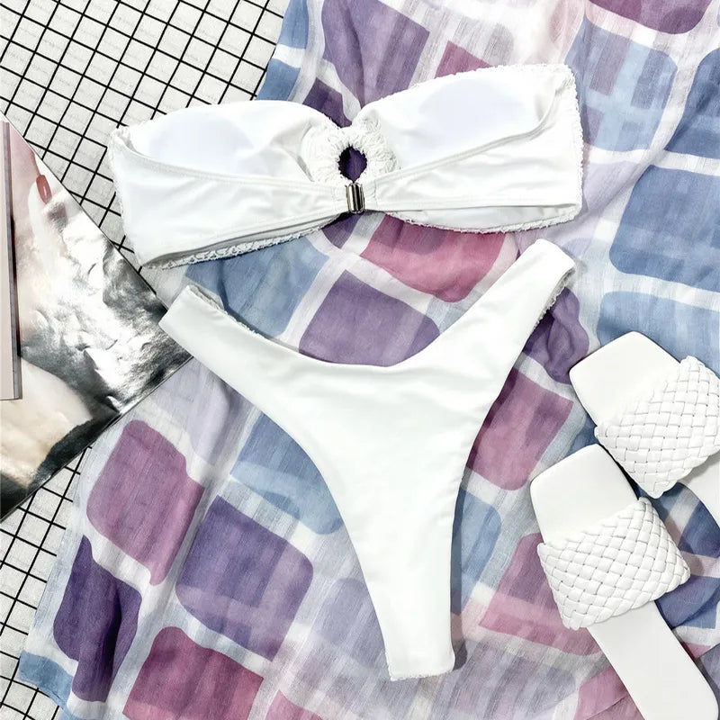Strapless Bikini Trendy Zomer Badmode