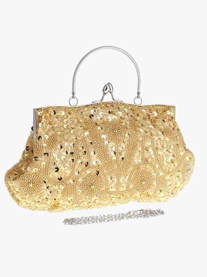 Geborduurde Handtas Vintage Stijl Adina