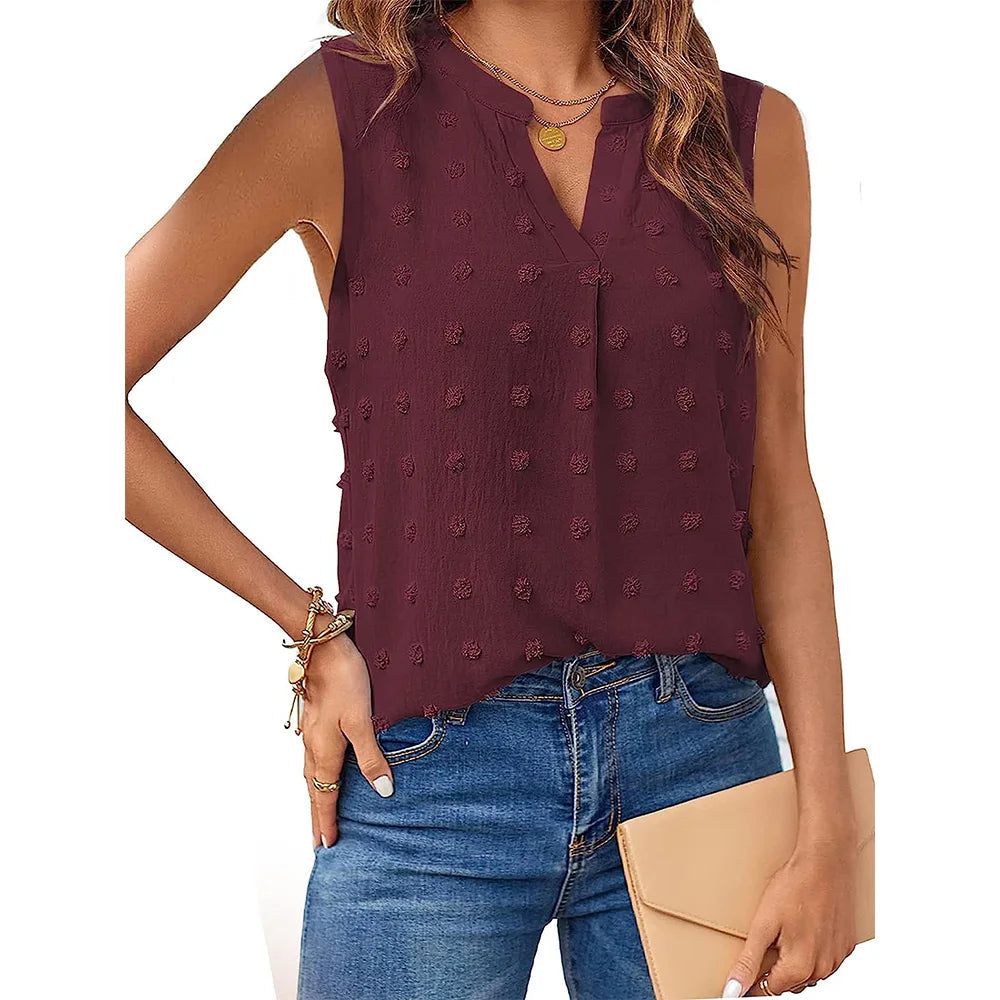 Mouwloze Vrouwen Top Trendy Zomer